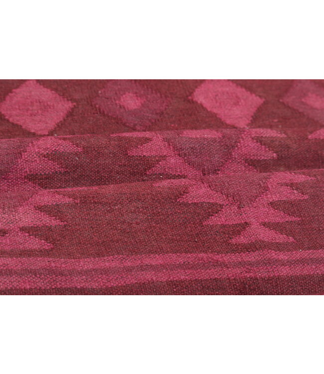 298x76cm Vintage-Kelim-Läufer handgewebter wool Kelim Maimana