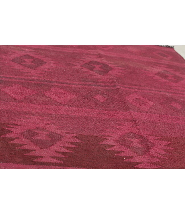 298x76cm Vintage-Kelim-Läufer handgewebter wool Kelim Maimana