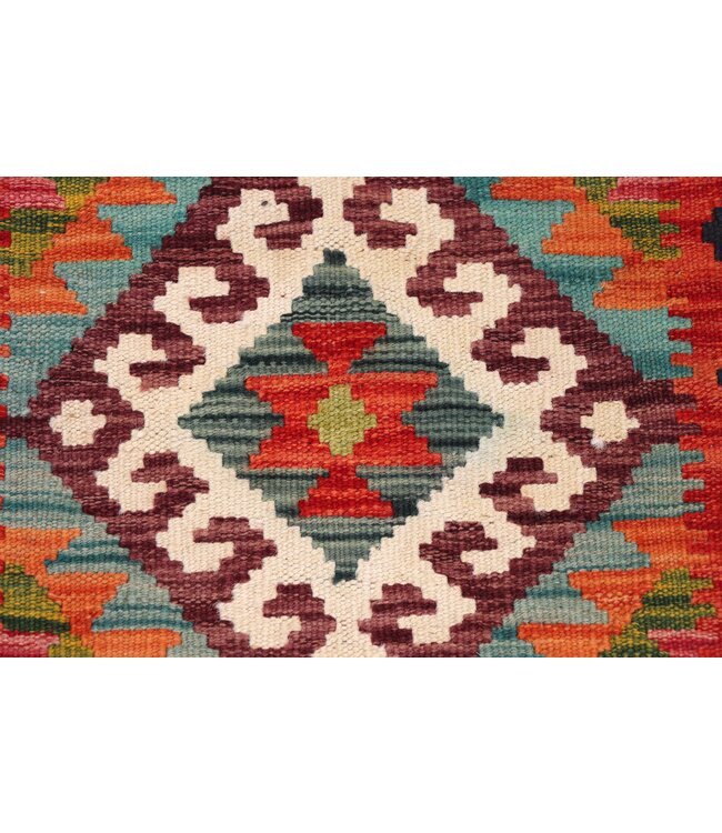 149x54 cm Handwoven Kelim Runner Wool Rug