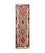 Kelimshop 190x63 cm Handgewebter Kelim Läufer  Wollteppich