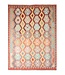 Kelimshop 199x152 cm Handwoven Traditional Kelim Area Rug Wool Carpet