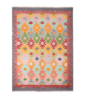 Kelimshop 200x152 cm Handwoven Traditional Kelim Area Rug Wool Carpet Kelimshop 200x152 cm Handwoven Traditional Kelim Area Rug Wool Carpet