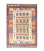 Kelimshop 190x135 cm Handwoven Traditional Kelim Area Rug Wool Carpet