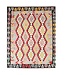 Kelimshop 198x157 cm Handgewebter Traditioneller Kelim Teppich Woll