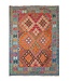 Kelimshop 206x157 cm Handwoven Traditional Kelim Area Rug Wool Carpet