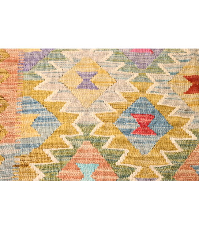 178x126 cm Handwoven Traditional Kelim Area Rug Wool Carpet
