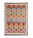 Kelimshop 204x158 cm Handwoven Traditional Kelim Area Rug Wool Carpet