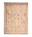 Kelimshop 198x160 cm Handwoven Natural  Wool Kelim Area Rug