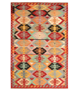 Kelimshop 298x196cm Handwoven Traditional Kelim Area Rug Wool Carpet Kelimshop 298x196cm Handwoven Traditional Kelim Area Rug Wool Carpet