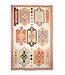 Kelimshop 295x197 cm Handgewebter Traditioneller Kelim Teppich Woll