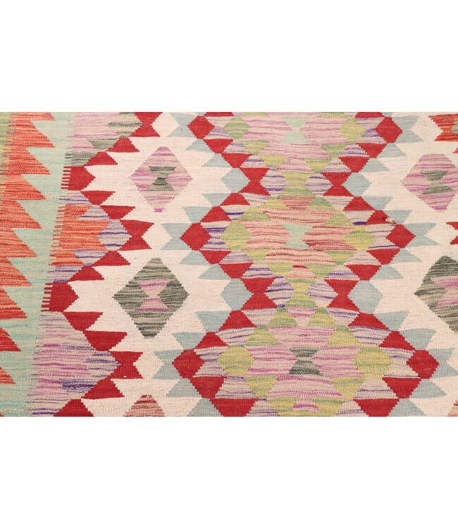 293x200  cm Handwoven Traditional Kelim Area Rug Wool Carpet