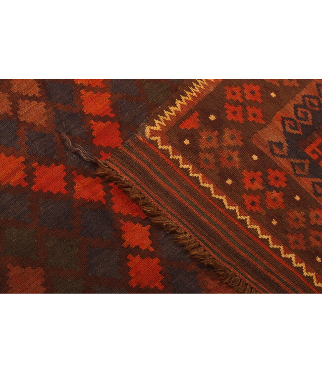 507x266cm Vintage Kelim Oude stijl 100% wollen Kelim Tapijt Maimana