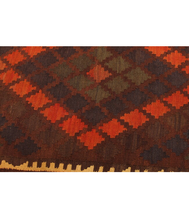 507x266cm Vintage Kelim Oude stijl 100% wollen Kelim Tapijt Maimana