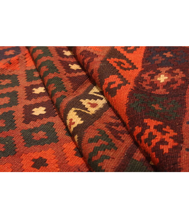 403x250cm Vintage Kilim Old style 100% wool Kilim Rug Maimana