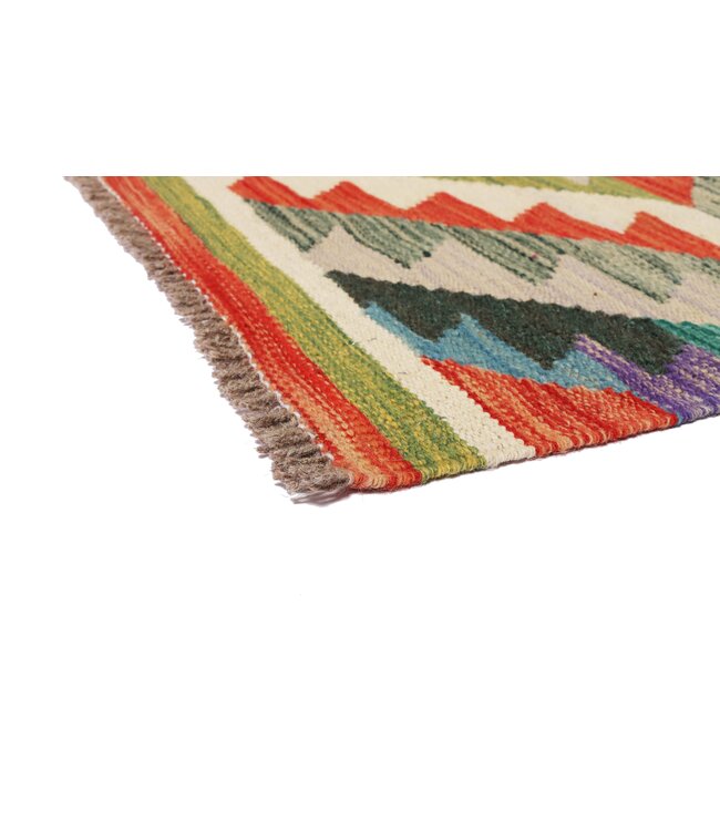 301x190 cm Handgewebter Traditioneller Kelim Teppich Woll