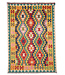 Kelimshop 179x123 cm Handgewebter Traditioneller Kelim Teppich Woll