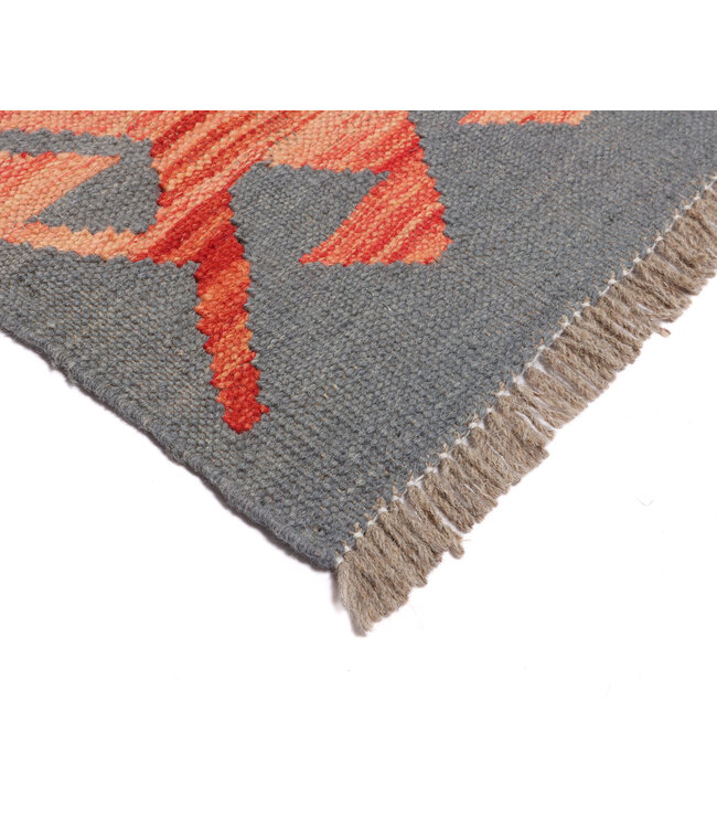 200x150 cm Handwoven Traditional Kelim Area Rug Wool Carpet
