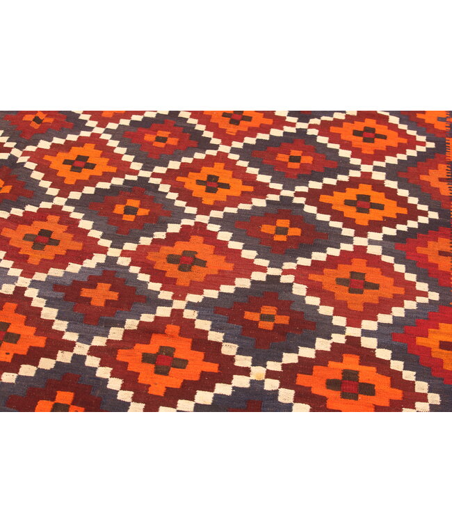 394x269cm Vintage Kilim Old style 100% wool Kilim Rug Maimana