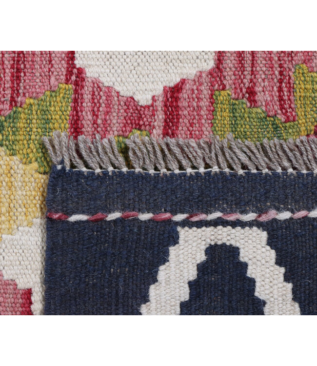 298x208 cm Handgewebter Traditioneller Kelim Teppich Woll