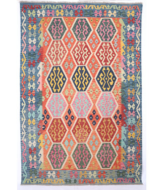 Kelimshop 305x210 cm Handgewebter Traditioneller Kelim Teppich Woll Kelimshop 305x210 cm Handgewebter Traditioneller Kelim Teppich Woll