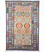 Kelimshop 256x176 cm Handgeweven Traditionele Kelim Vloerkleed Wol Tapijt