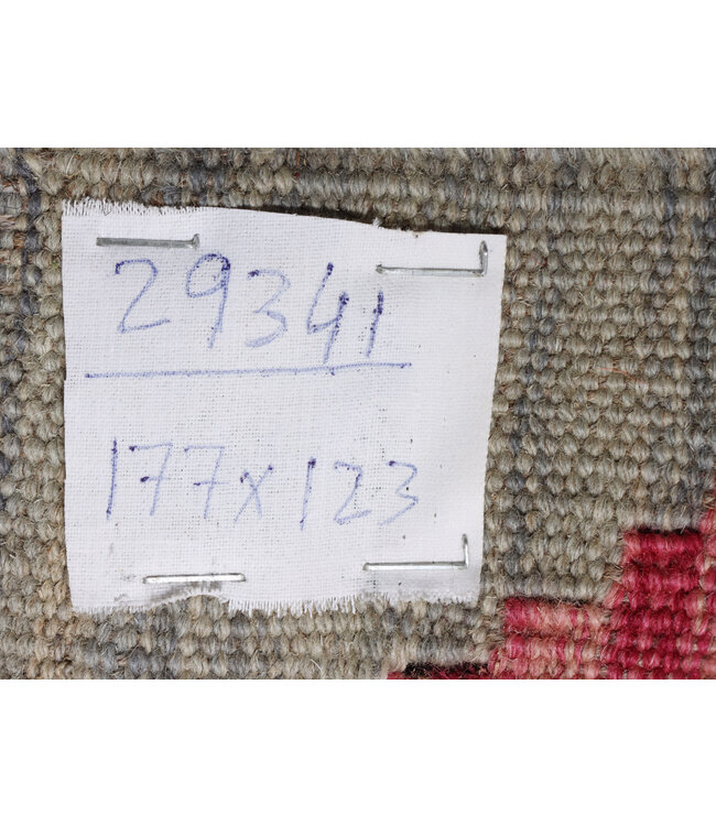 177x123 cm Handwoven Traditional Kelim Area Rug Wool Carpet