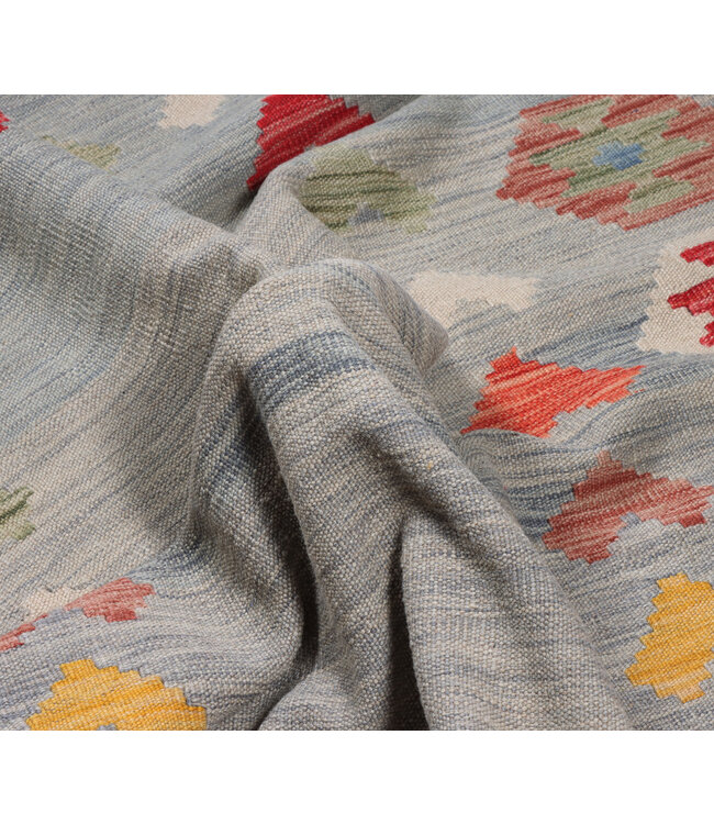 177x123 cm Handwoven Traditional Kelim Area Rug Wool Carpet