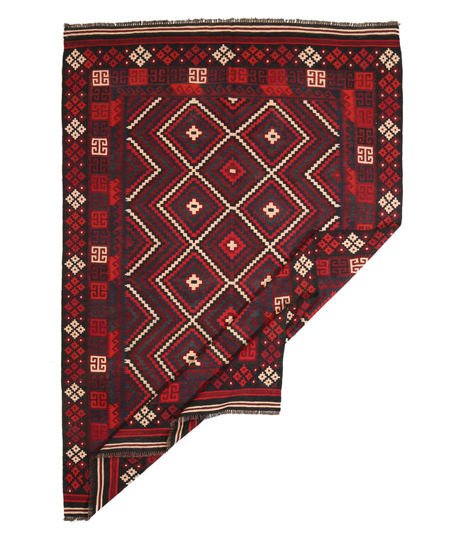 312x198cm Vintage Kilim Old style 100% wool Kilim Rug Maimana