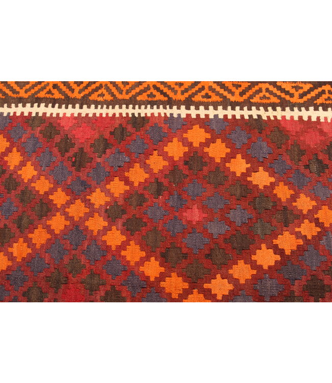 379x249cm Vintage Kilim Old style 100% wool Kilim Rug Maimana