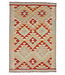 Kelimshop 179x123 cm Handgewebter Traditioneller Kelim Teppich Woll