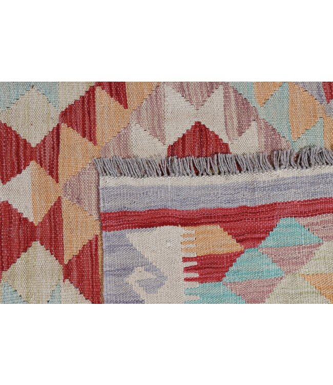 179x123 cm Handgewebter Traditioneller Kelim Teppich Woll