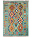 Kelimshop 179x128 cm Handgewebter Traditioneller Kelim Teppich Woll Kelimshop 179x128 cm Handgewebter Traditioneller Kelim Teppich Woll