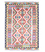Kelimshop 181x129 cm Handgeweven Traditionele Kelim Vloerkleed Wol Tapijt