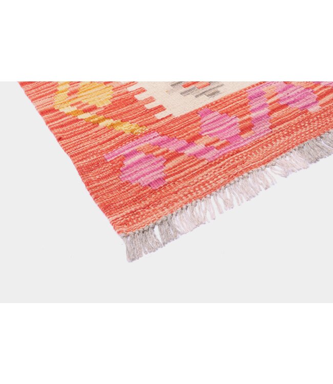 180x118 cm Handwoven Traditional Kelim Area Rug Wool Carpet