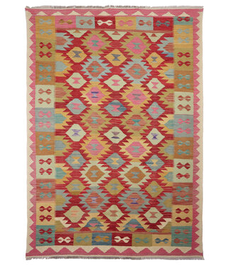 Kelimshop 248x177 cm Handwoven Traditional Kelim Area Rug Wool Carpet Kelimshop 248x177 cm Handwoven Traditional Kelim Area Rug Wool Carpet