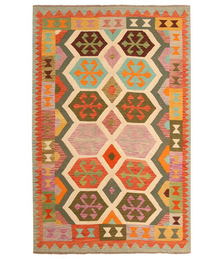 Kelimshop 303x196cm Handgewebter Traditioneller Kelim Teppich Woll Kelimshop 303x196cm Handgewebter Traditioneller Kelim Teppich Woll