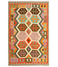 Kelimshop 303x196cm Handgewebter Traditioneller Kelim Teppich Woll