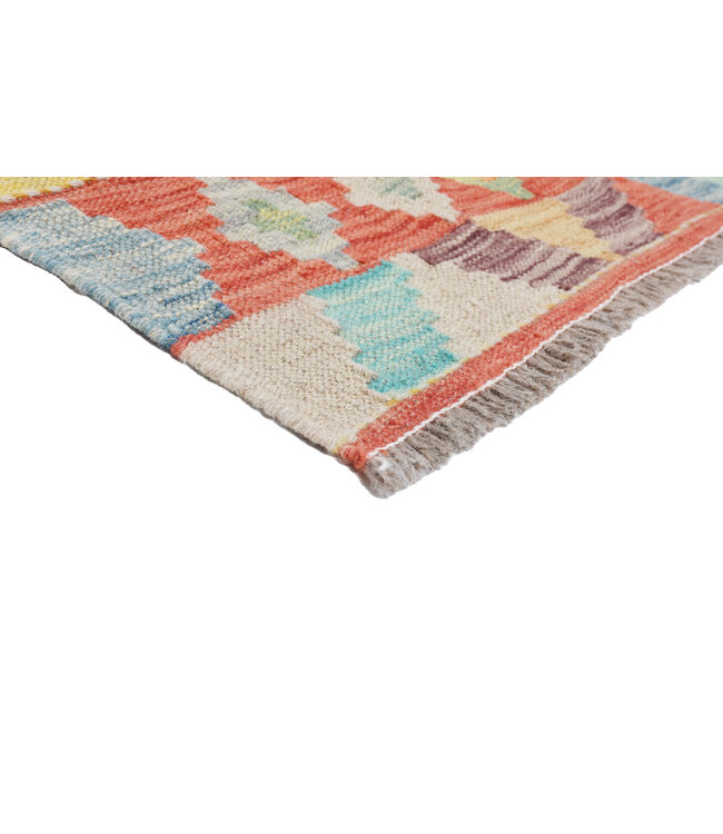 244x174 cm Handgewebter Traditioneller Kelim Teppich Woll