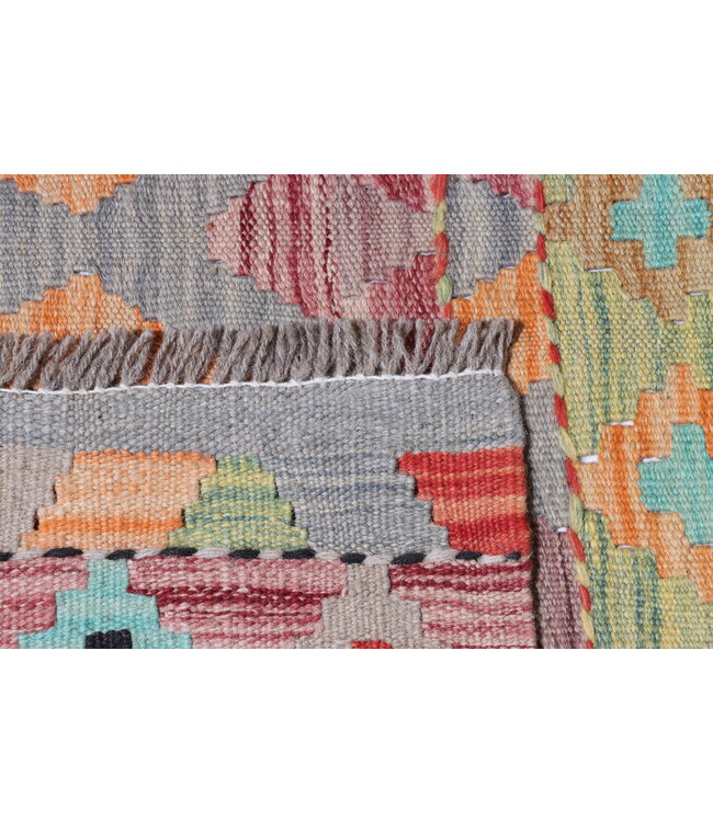 177x120 cm Handwoven Traditional Kelim Area Rug Wool Carpet