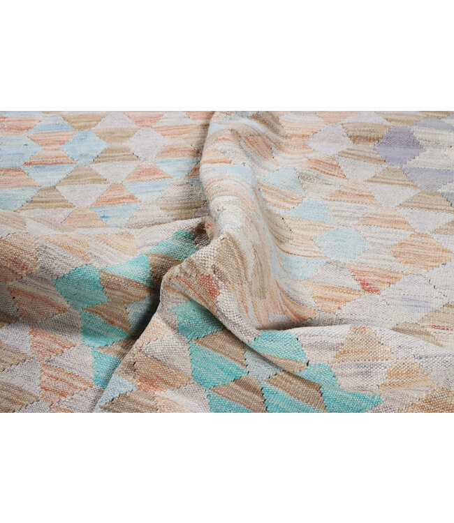 180x122 cm Handgewebter Traditioneller Kelim Teppich Woll