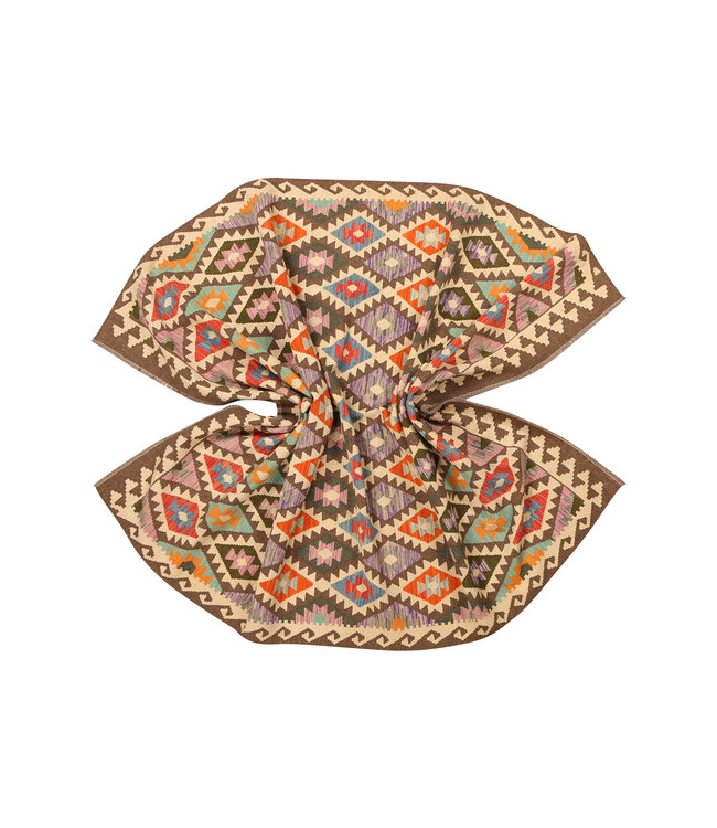 292x211cm Handgewebter Traditioneller Kelim Teppich Woll