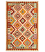 Kelimshop 302x193cm Handgewebter Traditioneller Kelim Teppich Woll