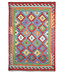 Kelimshop 246x174  cm Handgewebter Traditioneller Kelim Teppich Woll