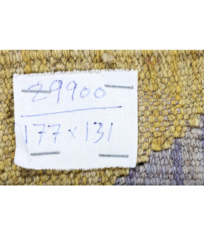 177x131 cm Handgewebter Traditioneller Kelim Teppich Woll