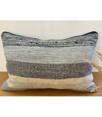 Kelimshop Kelim-Kissenbezug mit modern-Kelim ca. 60 x 40 cm, mit Füllung