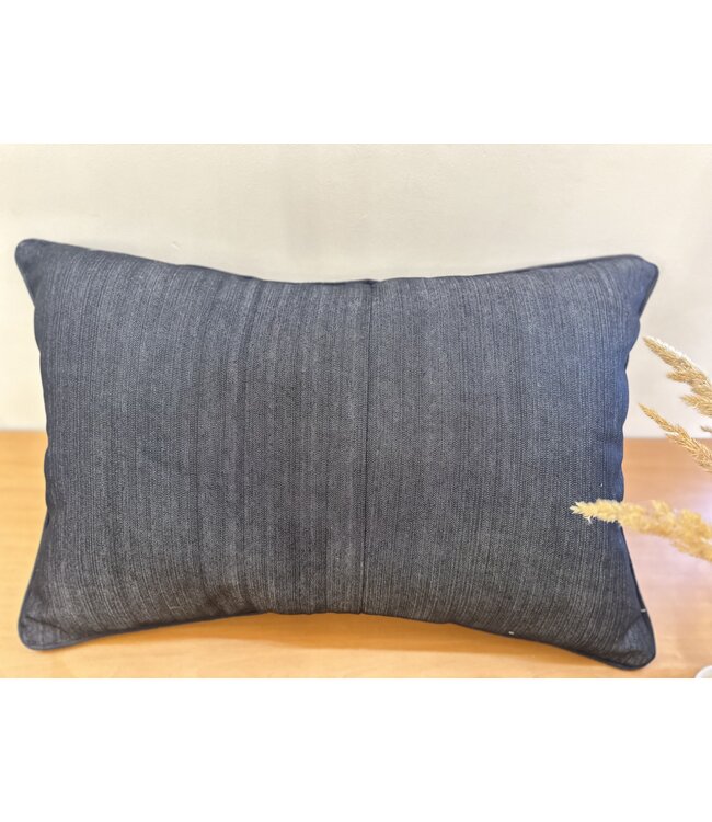 Kilim cushion cover with modern kelim ca 60x40 cm with filling