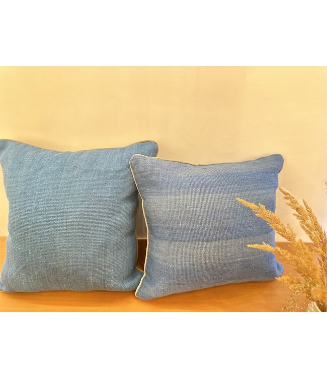 2x kelim kussens modern ca 45x45 cm met vulling