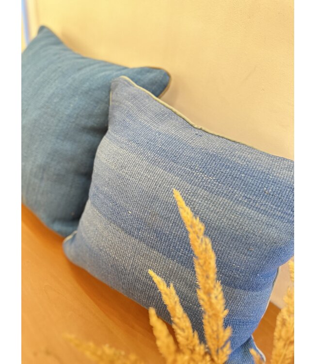 2x kilim cushion modern  ca 45x45 cm with filling