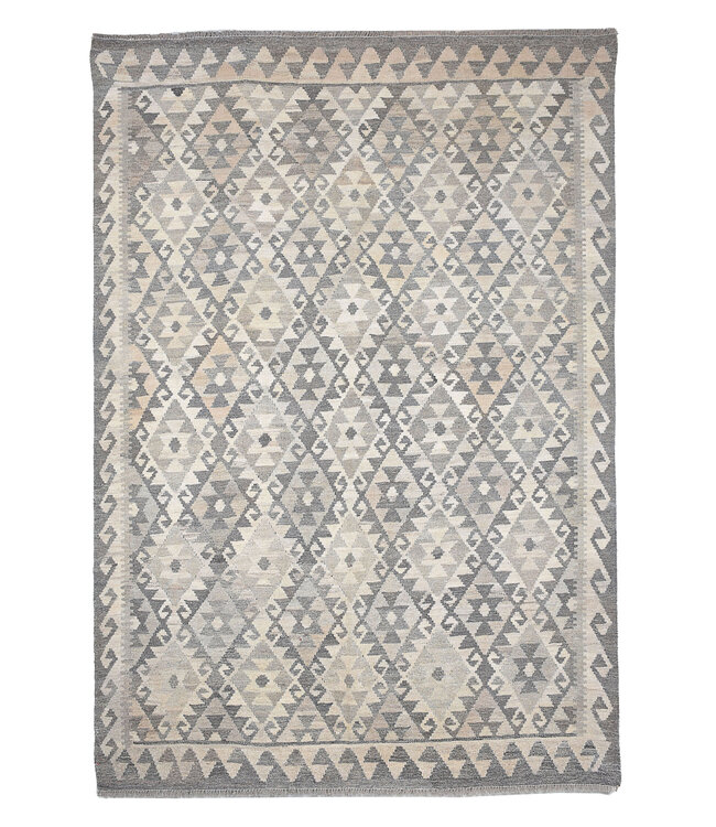 250x176 cm Handwoven Natural  Wool Kelim Area Rug