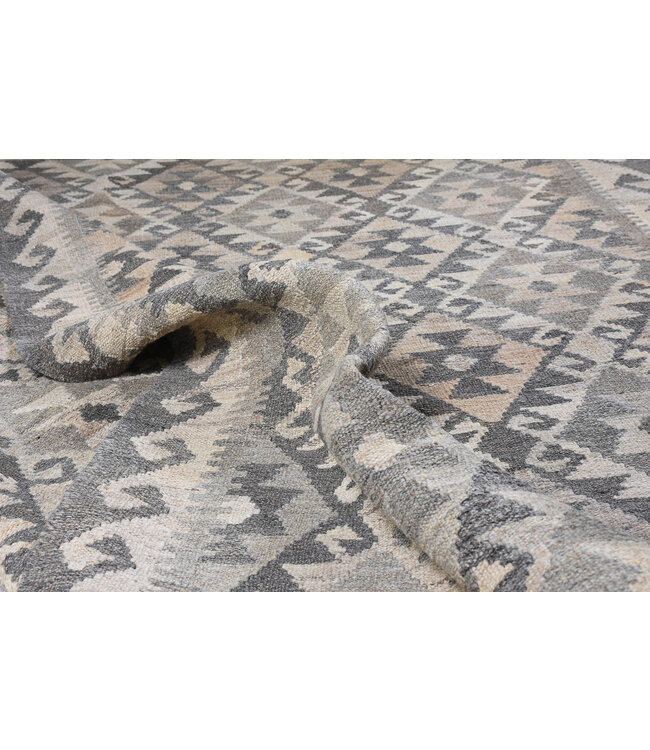 250x176 cm Handgewebter Kelim-Teppich Natürlicher Wolle